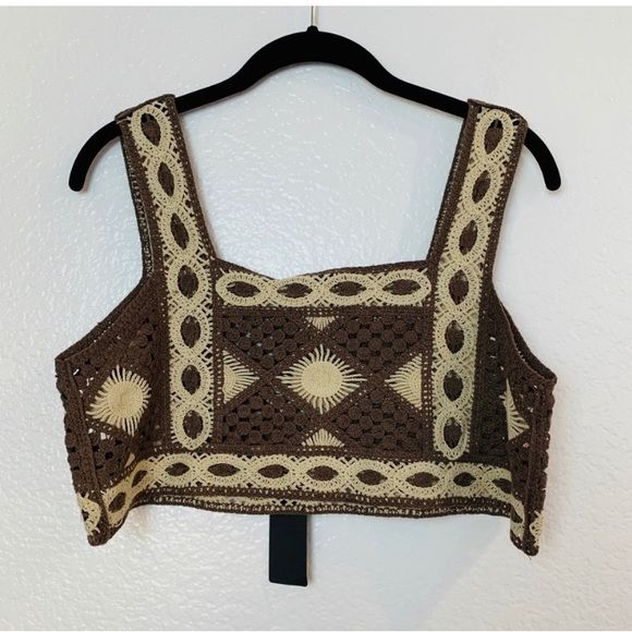 Know.One.Cares Tops - NWT Know.One.Cares Crochet Tank Top